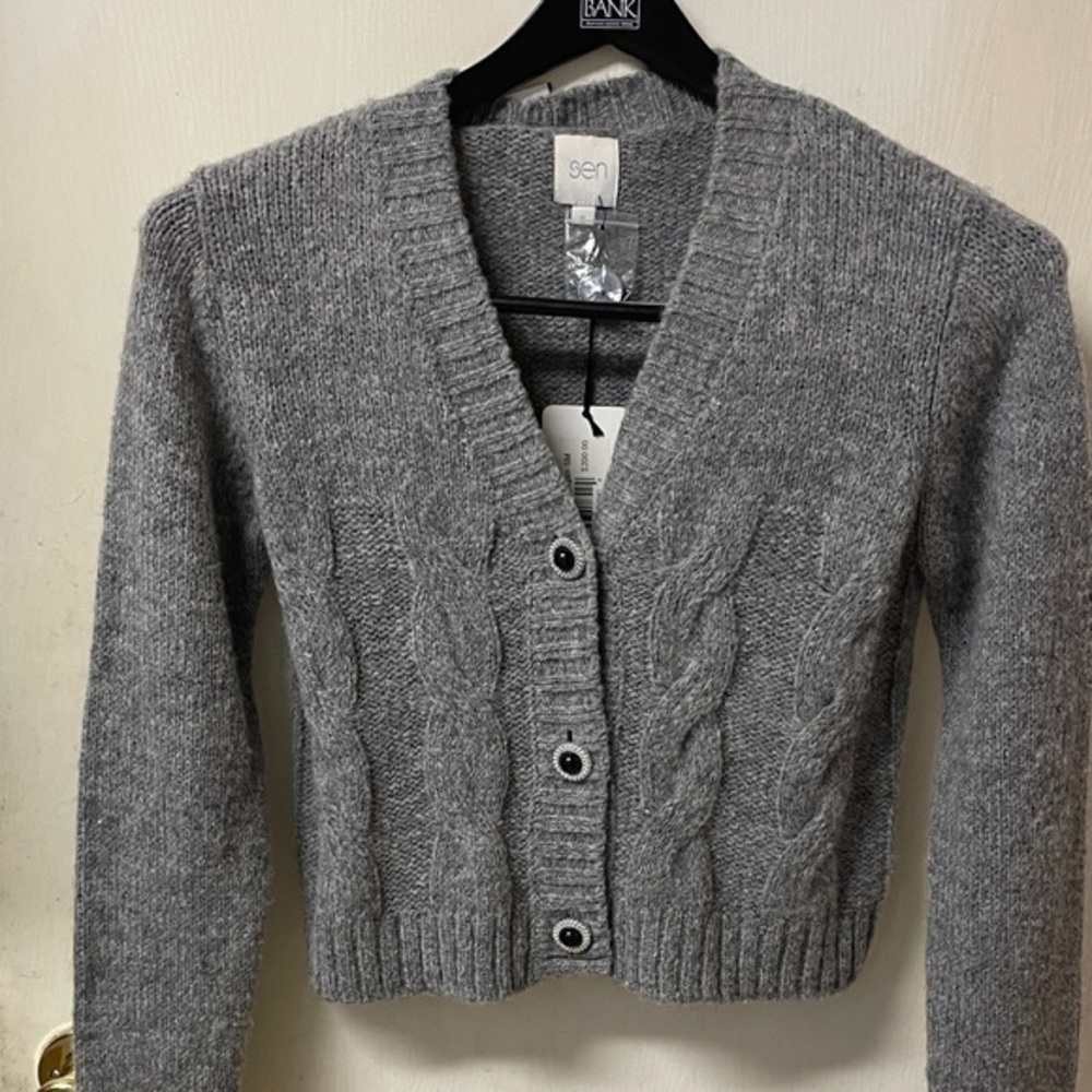 Authentic SEN Cardigan-wool/Mohair  Sweater